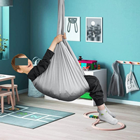 Hamac en tissu moderne pliable et élastique pour adultes et enfants, mobilier d'extérieur léger, balançoire sensorielle, yoga
