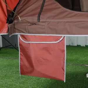 Carpa de <span class=keywords><strong>Techo</strong></span> Ligera con Apertura Lateral, Impermeable, Resistente al Viento, de Fácil Montaje, Tela 40D, Colchoneta No Tóxica para SUV, Camping y Viajes - Product Image 3