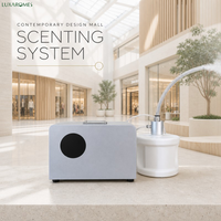 Diffuseur d'arômes électrique sans eau en métal 1000 ml pour hôtels et usage domestique, machine diffuseur d'arômes industrielle au design discret
