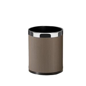 Cylindrical Trash Can 10L Eco-Friendly Indoor Use For Living Room Bedroom Bathroom Kitchen - Product Image 5