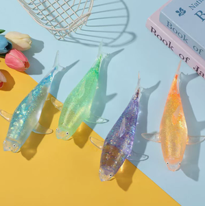 Jouets de pêche en plastique LED colorés avec finition brillante 11CM-30CM Unisexe pour enfants de 3 ans et plus - Product Image 1