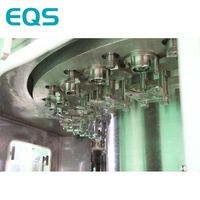 Ligne de production entièrement automatique de remplissage et de capsulage de soufflage rotatif de lait pasteurisé de bouteilles PET 10000BPH