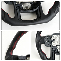 Volant en cuir avec poignée en cuir perforé classique pour Range Rover Sport L320 Upgrade