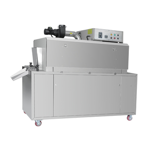 Gp500 chai nước cốc thủy tinh nhãn thu hẹp vành đai băng tải nhà máy lớn hơn hơi nước thu nhỏ máy với Máy phát điện hơi nước wrapper - Product Image 5