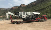 Concasseur de pierres mobile sur chenilles diesel le plus vendu 2026, 100-150 TPH, pour la construction, fabriqué à Zhengzhou, Éthiopie