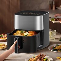 Friteuse à air numérique intelligente sans huile 7L pour la maison, vente en gros