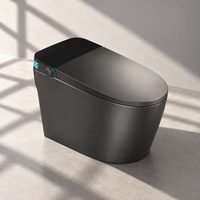 WC intelligent sans réservoir, bidet de luxe intelligent, ouverture automatique, lumière LED bleue, affichage numérique HD, télécommande