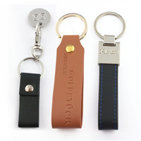 Porte-clés en cuir personnalisé, pour voiture, Logo à Sublimation, expédition gratuite