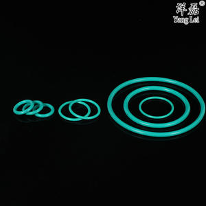 Joints d'étanchéité en caoutchouc fluorocarboné résistant aux hautes températures Yanglei, résistant aux acides et aux alcalis, avec un diamètre extérieur de 95-465*5 mm - Product Image 1