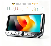 Autoradio multimédia 9 pouces avec écran tactile, GPS intégré, Carplay et Android, système de navigation automobile YFX100