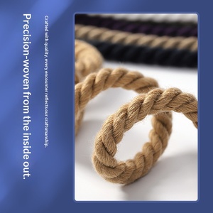 Cordones de poliéster y cáñamo de tres hebras Force One, gruesos, con lazo de mariposa, Black Warrior <span class=keywords><strong>Dunk</strong></span>, negro, blanco, beige, 7MM - Product Image 6