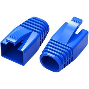 <b>Rj45</b> Connector Protector 8p8c 0.6-0.65mm Ethernet <b>Cable</b> Cap Red Color - Product Image 2