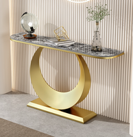 Table console de style industriel, nouvelle conception, vente en gros, pour entrée, tables étroites pour salon, table de canapé