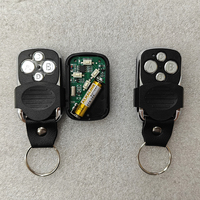 Télécommande sans fil 4 boutons 433 MHz pour ouvre-porte de garage, émetteur duplicateur, clonage de code, clé de voiture