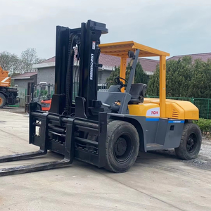 Heavy Duty TCM FD100 10 Ton Forklift Ideal for Container and Steel Handling - Product Image 1