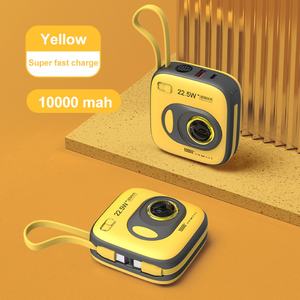 Baterías Externas de 10000mAh en Oferta, Cargador Rápido PD de 22.5W, Cables Integrados, Alta Capacidad, con Pantalla LED - Product Image 5