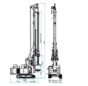 Nhiệm vụ nặng nề đáng tin cậy mạnh mẽ điện Crawler loại đa chức năng sâu nền tảng Khoan Quay Giàn Khoan - Product Image 2