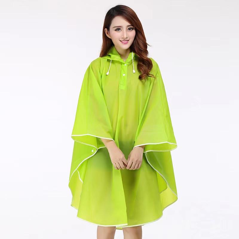 Poncho Antipioggia Unisex In EVA - Impermeabile, Traspirante, Per Escursionismo E Ciclismo - Foto 5