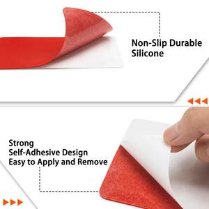 Semelles de haute qualité pour talons rouges, sport et confort, semelles en silicone antidérapantes, protège-semelles compatibles avec les chaussures à talons hauts - Product Image 3