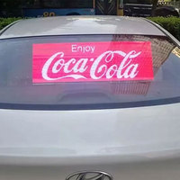 Panneau d'affichage LED couleur programmable par application Bluetooth pour voiture, USB 5V, avec messages défilants, panneau matriciel LED, affichage numérique pour centre commercial
