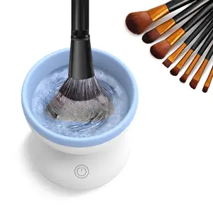Инструмент для чистки кистей для макияжа с Usb, электрическая автоматическая и вращающаяся сушилка с одним силиконовым воротником, косметическая щетка, очиститель Oem