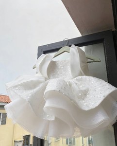 MQATZ Vestito da <span class=keywords><strong>Principessa</strong></span> Rosa Natalizio per Bambine 2026 Nuovo <span class=keywords><strong>Abito</strong></span> da Spettacolo Tutu Scintillante in Pizzo per Ragazze - Spedizione Transfrontaliera - Product Image 5