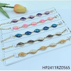 Elegante braccialetto di diamanti placcato oro Charm stile alla moda per ogni occasione accessorio di moda per i cristiani - Product Image 1