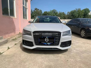 RS8 bodykit per <span class=keywords><strong>Audi</strong></span> <span class=keywords><strong>A8</strong></span> modifica RS8 style car bumper <span class=keywords><strong>a8</strong></span> car grill labbro posteriore suggerimenti per diffusore per auto - Product Image 4