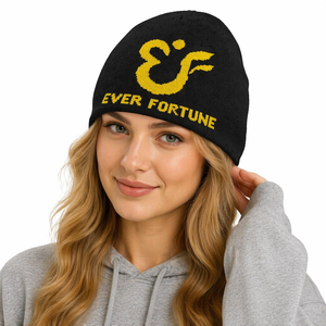 <span class=keywords><strong>Bonnet</strong></span> réversible en tricot jacquard double face, doux, en acrylique, pour homme et femme, style streetwear, idéal pour l'extérieur - Product Image 2