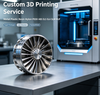 Service d'impression 3D en métal DMLS, composants métalliques fonctionnels personnalisés en Inconel Cobalt Chrome, prototypage rapide