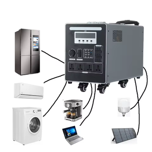 Centrale Électrique Portable Domestique à Énergie Solaire avec Batterie au Lithium Phosphate et Contrôleur MPPT - Product Image 2