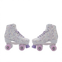 Échantillon disponible Patins à roulettes artistiques à quatre roues pour enfants, sport de plein air, freestyle, stables