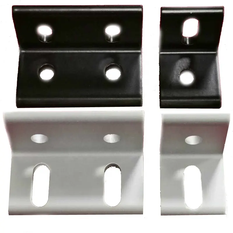 Soportes de esquina ajustables de fuerza, soporte de conexión de perfil de aluminio