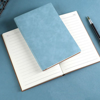 Couverture de cahier en cuir PU A5 souple personnalisable pour une utilisation dans les promotions d'affaires