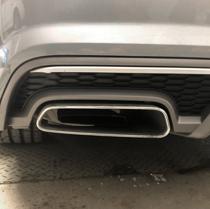 ตัวกระจายแสงด้านหลังวัสดุ ABS สำหรับ <span class=keywords><strong>A7</strong></span> <span class=keywords><strong>Audi</strong></span> <span class=keywords><strong>Sline</strong></span> 2016-2018 Facelift กันชนหลังพร้อมท่อ - Product Image 3