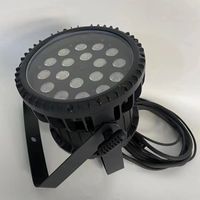 Projecteurs LED PAR 18*18W RGBWAUV 6-en-1 étanches IP65 pour événements extérieurs, projets et discothèques