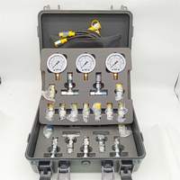 Tool Hydraulic Gauge Test Suite 0-60Mpa Electronic Portable Digital Pressure Gauge Measuring Instrument Applies to Excavators