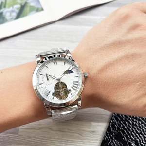 Reloj de Negocios de Lujo de Alta Gama, Original, de Marca de Prestigio, Totalmente Automático, de Acero Inoxidable, Resistente al Agua, con Correa de Cocodrilo, Pateks - Product Image 3