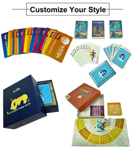 Custom Logo Sublimation <b>Playing</b> <b>Card</b> With Box Front and Back Promotion Logo Printing Paper Poker Game Custom <b>Playing</b> <b>Card</b> - Product Image 4