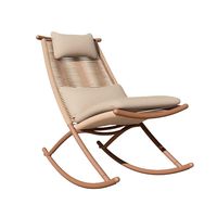 Chaise longue d'extérieur Prima OEM en teck massif, taille personnalisée, chaise de terrasse et chaise à bretelles