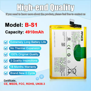 <span class=keywords><strong>แบ</strong></span><span class=keywords><strong>ต</strong></span>เตอรี่โทรศัพท์มือถือสำหรับ <span class=keywords><strong>VIVO</strong></span> <span class=keywords><strong>S1</strong></span> <span class=keywords><strong>Pro</strong></span> Y21 B-<span class=keywords><strong>S1</strong></span> Y21S 5000mAh สามารถชาร์จได้ - Product Image 2