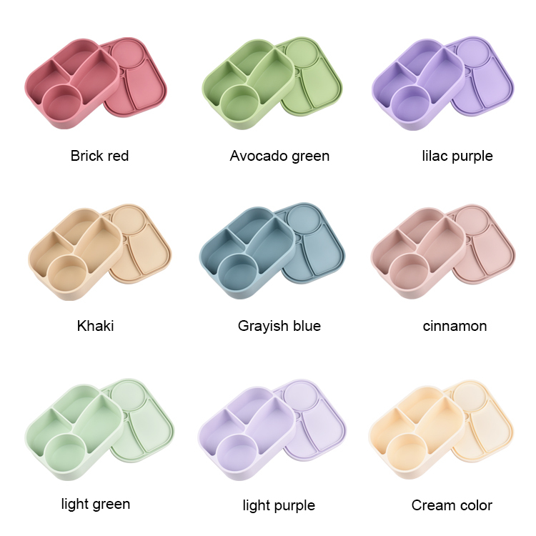 Silicone food container