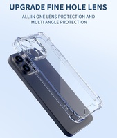 Funda de teléfono transparente de protección de cámara completa para Honor Magic 7 6 V3 200 400 Pro 400Lite X9C X8B X6B 4 esquinas protección PC cubierta