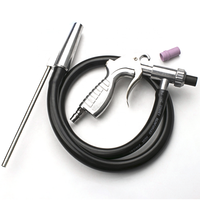 Pistolet de soufflage d'aliments à sable, livraison gratuite, pistolet à Air, Siphon, buse en céramique, outils électriques, Spray aérographe