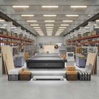 Máquina de Corte de Cartón para Embalaje, Cortadora CNC Digital de Cama Plana para Cajas de Cartón