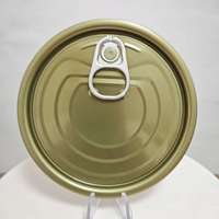 Haute Qualité 307 #   Couvre-boîte en aluminium chromé de 83,3 mm à ouverture facile pour boîtes de thon et de sardines