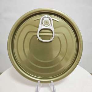 Haute Qualité 307 #   Couvre-boîte en aluminium chromé <span class=keywords><strong>de</strong></span> 83,3 mm à ouverture facile <span class=keywords><strong>pour</strong></span> boîtes <span class=keywords><strong>de</strong></span> thon et <span class=keywords><strong>de</strong></span> sardines - Product Image 2