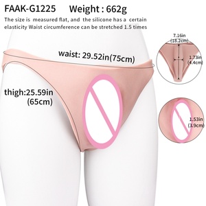 Silicone Realistic Vagina Thrusting Pants Ideal for Male Crossdressers Top-tier BDSM Toy for Same-sex Play for Adults 18+ - Product Image 5