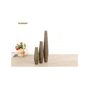 Jarrón Decorativo Moderno para Piso Ardena Furniture, Hecho de Madera Sólida, Mueble Decorativo para Bautizo con Diseño Elegante y Calidez Natural - Product Image 3