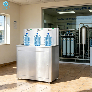 Station de remplissage d'<span class=keywords><strong>eau</strong></span> pure en acier inoxydable à 3 robinets, 5 gallons, pour bouteilles, machine de remplissage en libre-service pour magasin d'<span class=keywords><strong>eau</strong></span> - Product Image 6